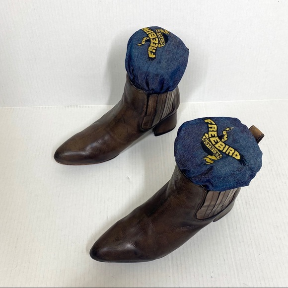 Freebird by Steven Leather Dane Chelsea Ankle Boots Bootie sz 10 - Picture 7 of 12